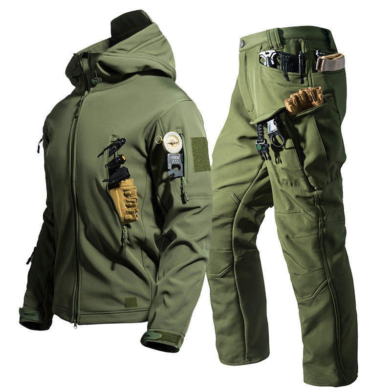 New Soft Shell Tactical Jacket - Camouflage Hunting Jacket recension och pris