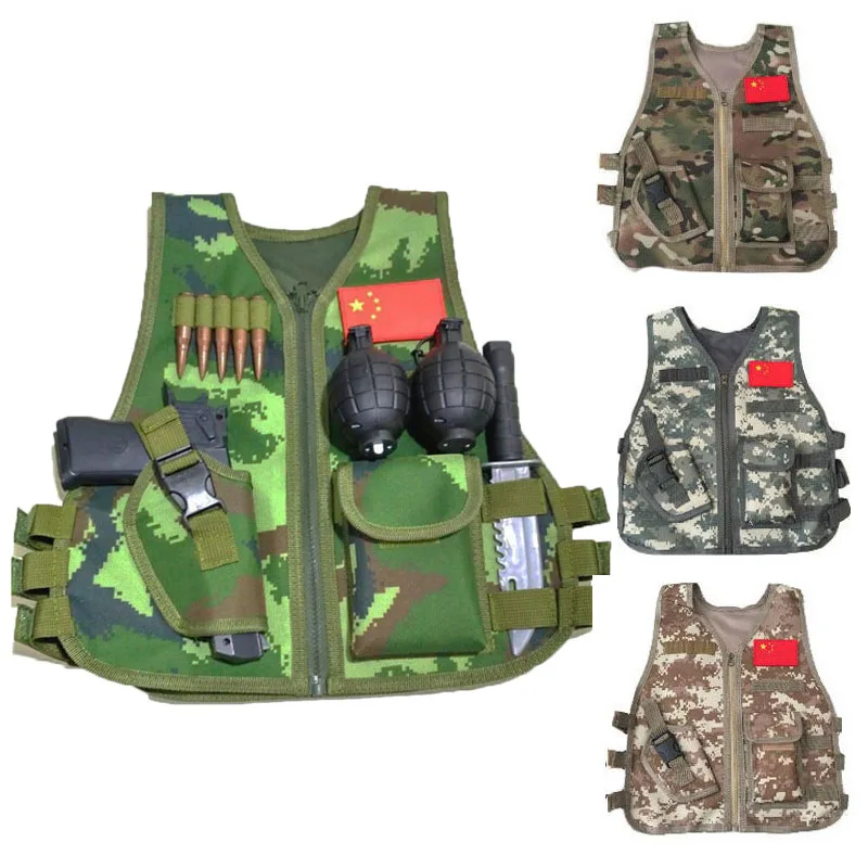 Kids Camouflage Sniper Vest Ch - Camouflage Hunting Jacket recension och pris