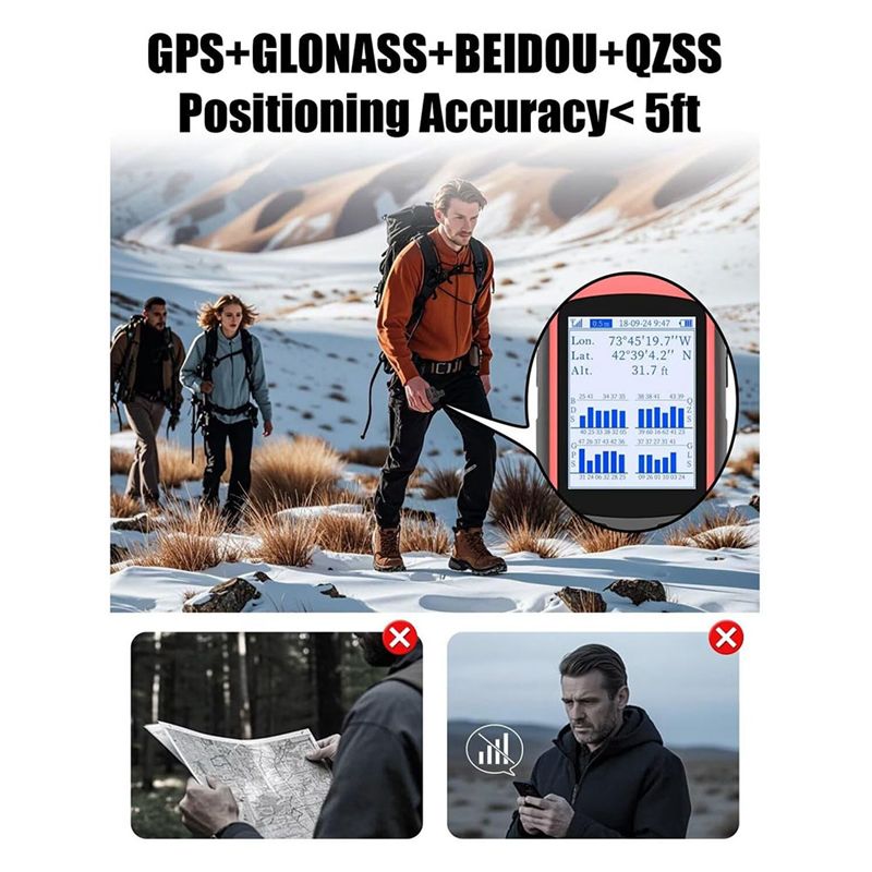 ABZZ-GPS For Hiking Handheld A - Hunting Outdoor Rug recension och pris
