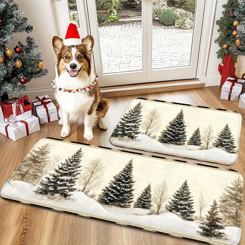 VIKAMA Christmas Carpet Winter - Hunting Outdoor Rug recension och pris