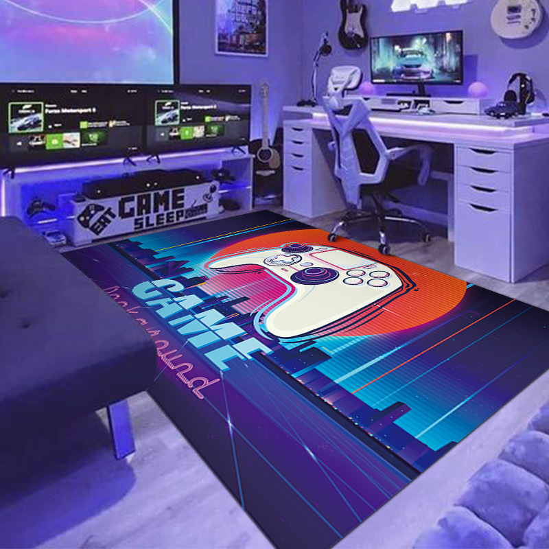 Funny Gamepad Area Rug I Pause - Hunting Outdoor Rug recension och pris