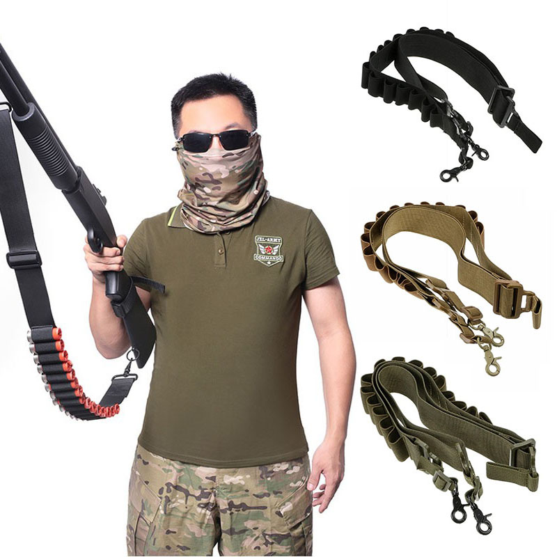 15 Rounds Ammo Shell Belt Rifl - Outdoor Hunting Rifle recension och pris