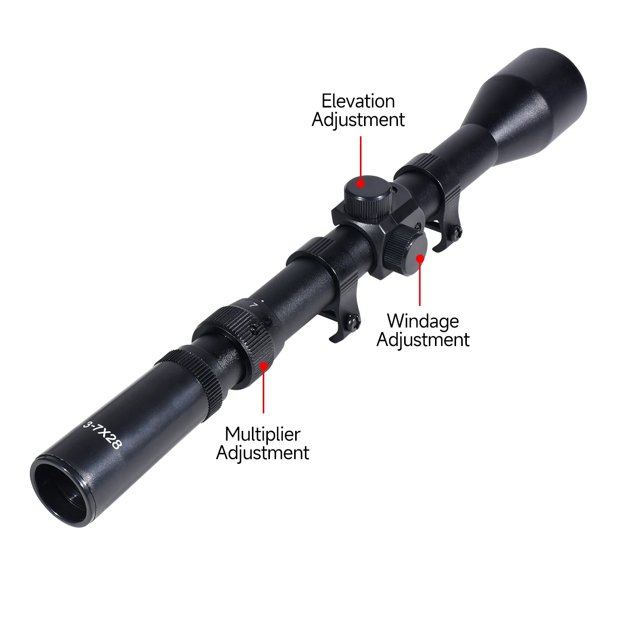 4x20/4x28/3-7x20/3-7x28 Optics - Outdoor Hunting Rifle recension och pris
