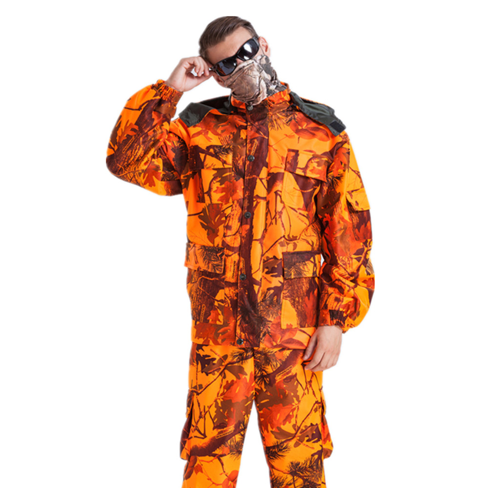 Outdoor Men's Blaze Orange Bio - Camouflage Hunting Jacket recension och pris