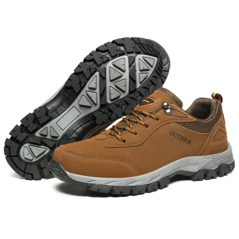Men's Hiking Shoes Suede Leath - Hunting Outdoor Boots recension och pris