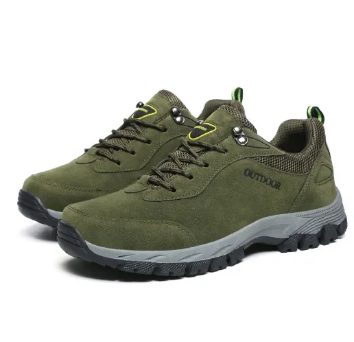 Men's Hiking Shoes Suede Leath - Hunting Outdoor Boots recension och pris