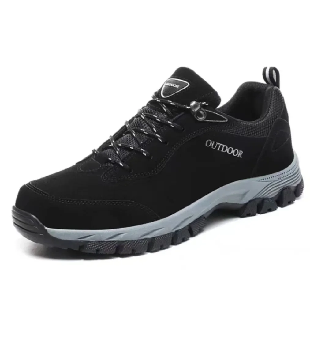 Men's Hiking Shoes Suede Leath - Hunting Outdoor Boots recension och pris