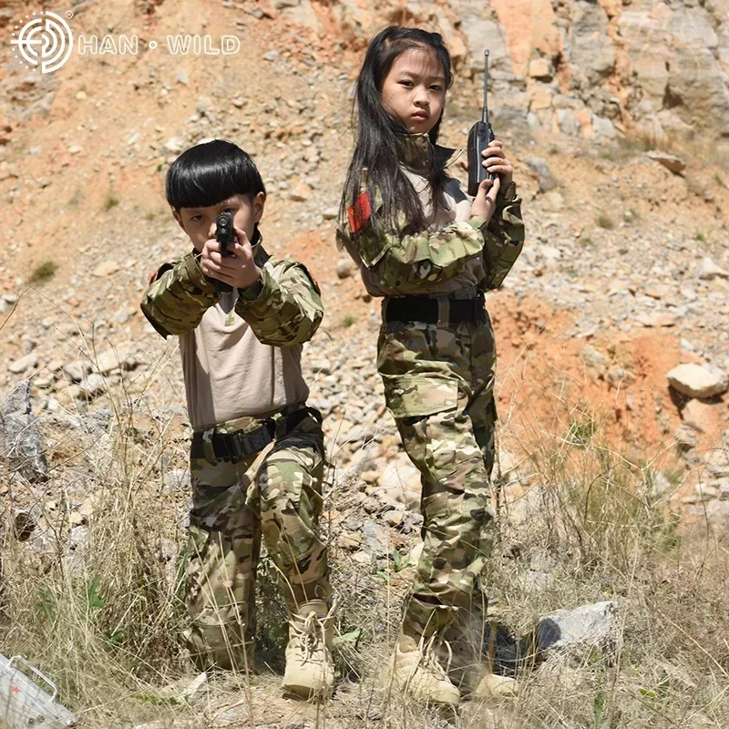 Kids Tactical Uniform Hunting  - Hunting Outdoor Clothing recension och pris