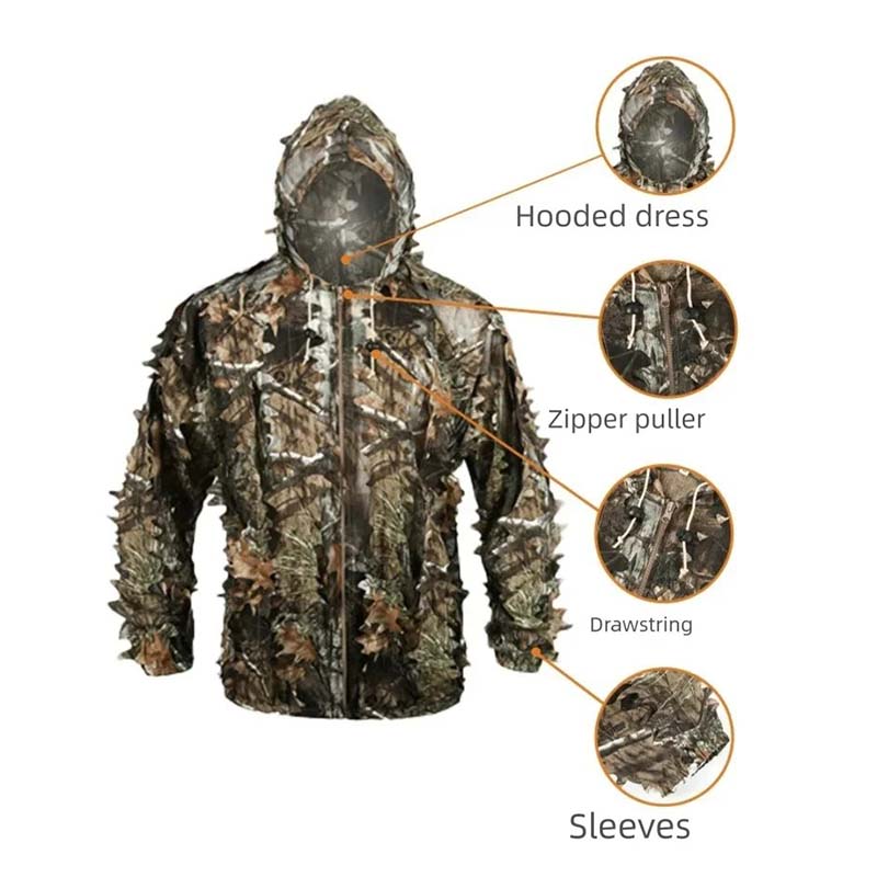 Summer Bionic Camouflage Hunti - Hunting Outdoor Clothing recension och pris