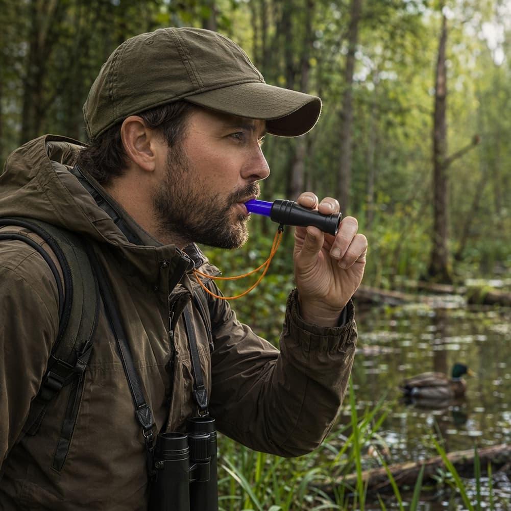 Duck Calls Whistle for Outdoor - Decoy Duck Plastic recension och pris