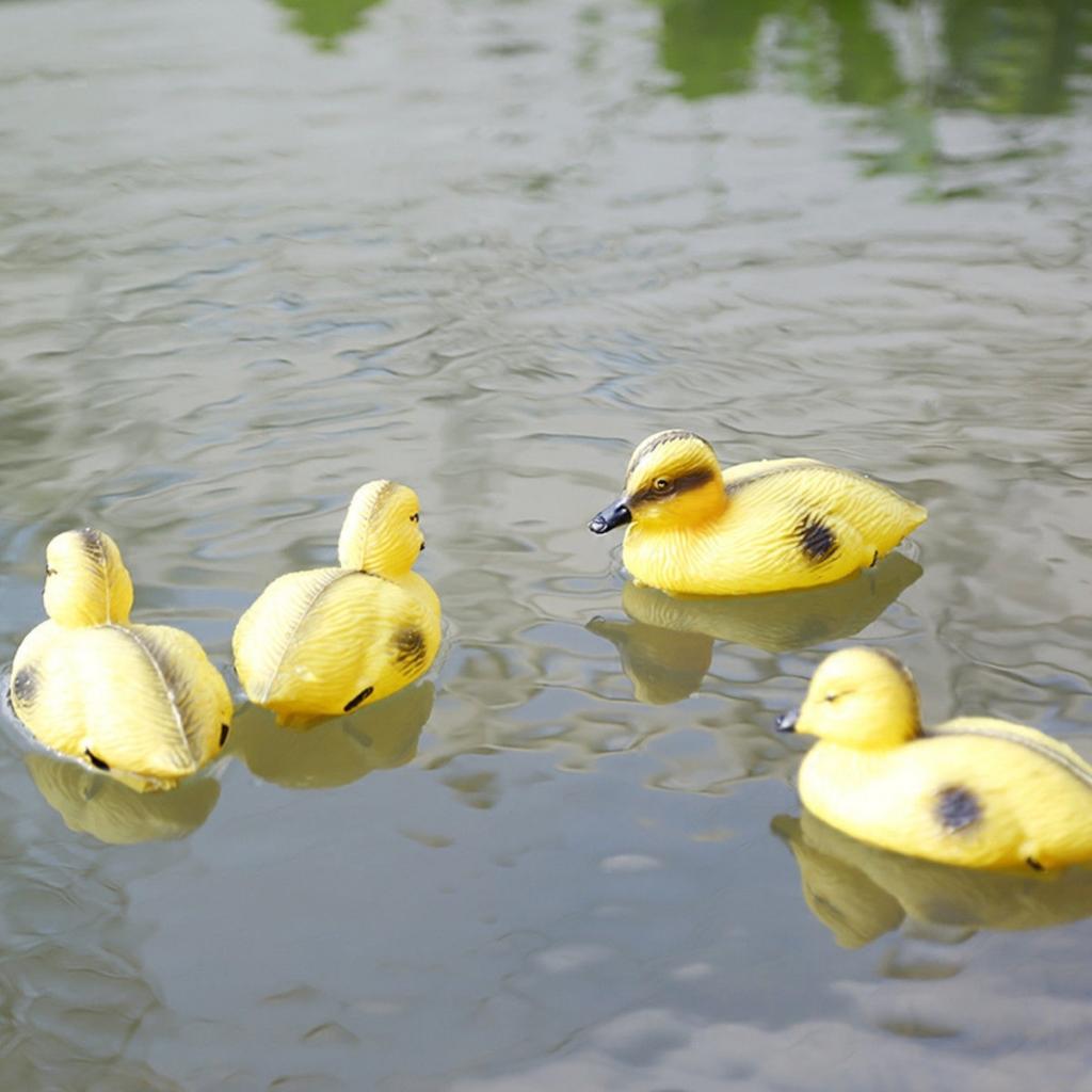 5Pcs Floating Duck Ducklings F - Decoy Duck Plastic recension och pris