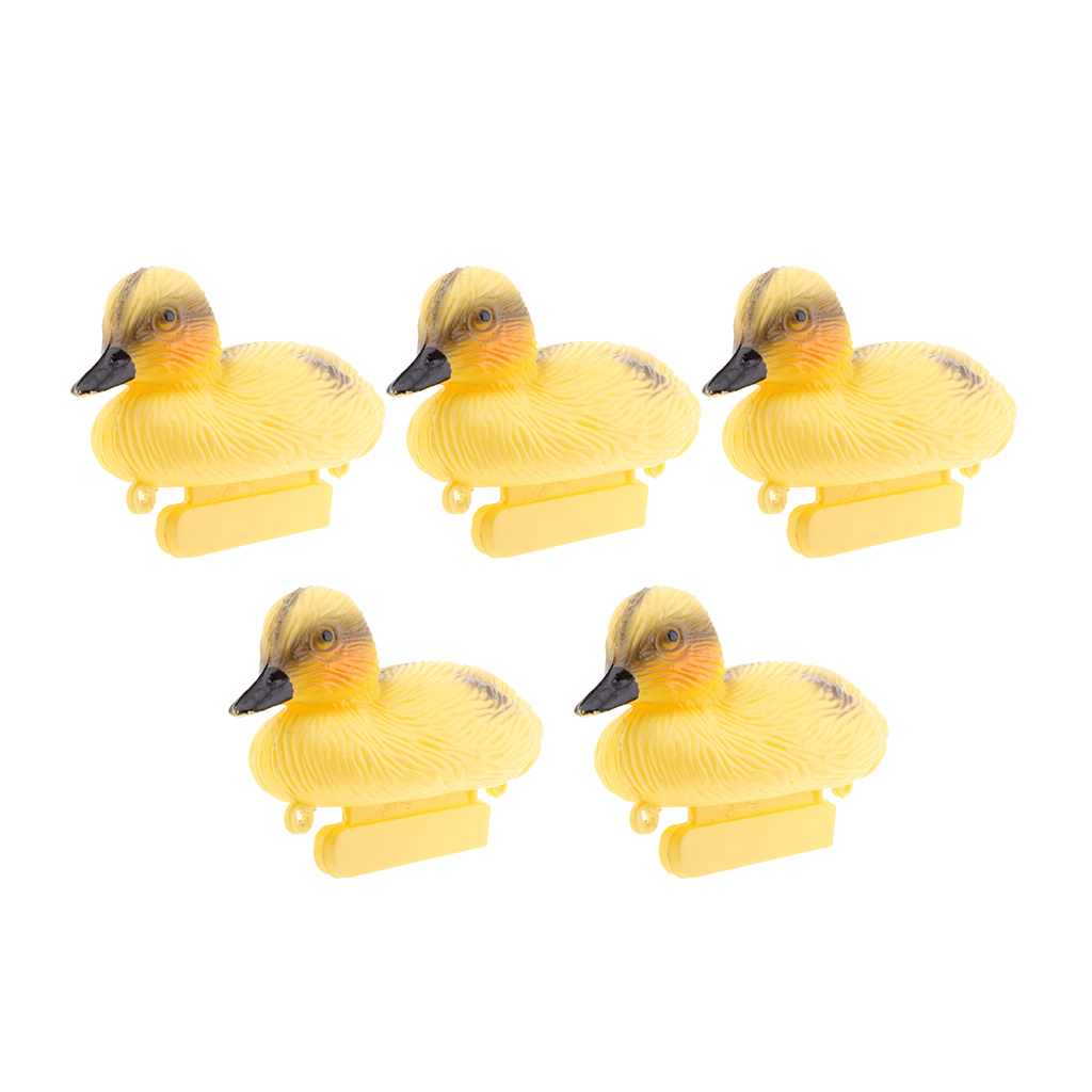 5Pcs Floating Duck Ducklings F - Decoy Duck Plastic recension och pris