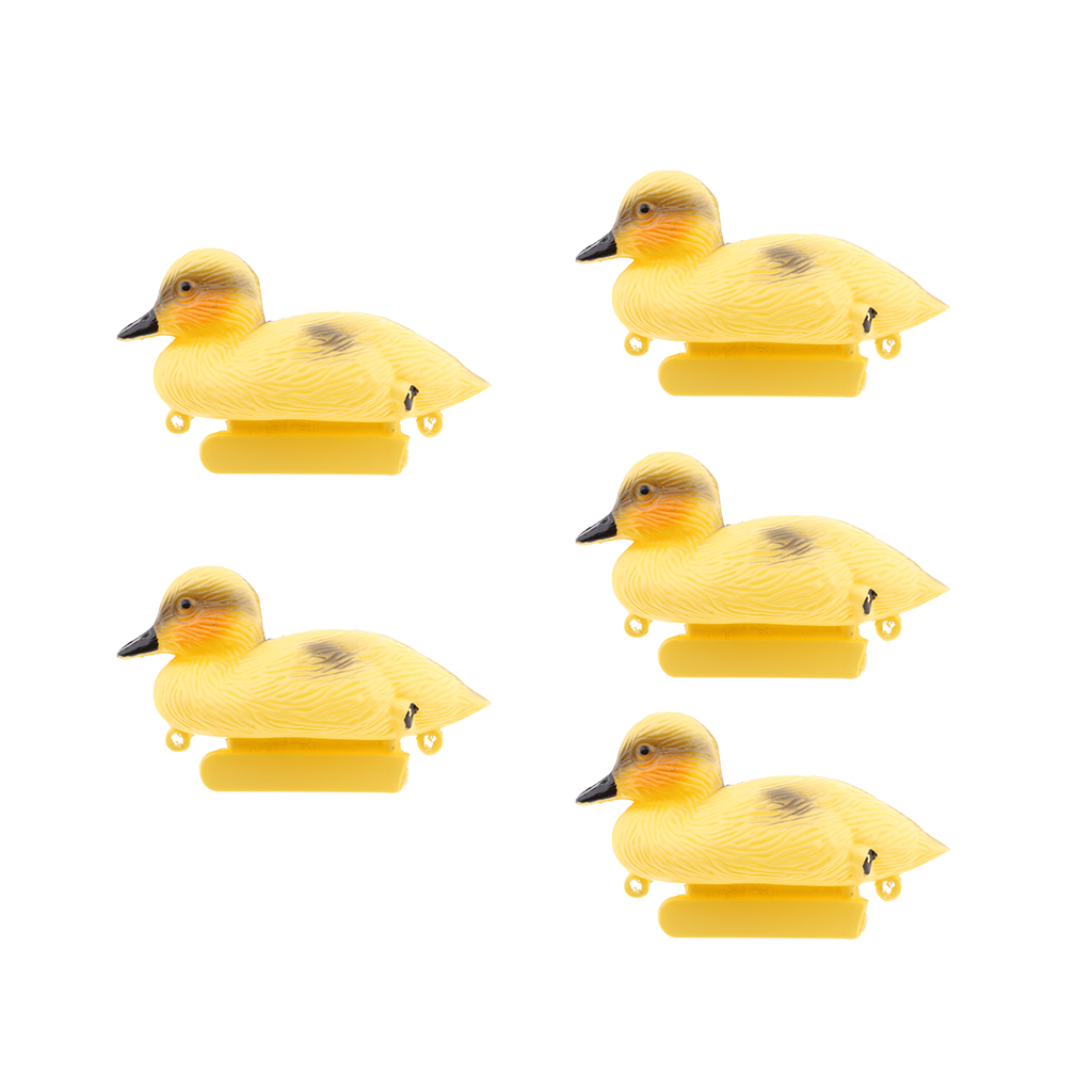 5Pcs Floating Duck Ducklings F - Decoy Duck Plastic recension och pris