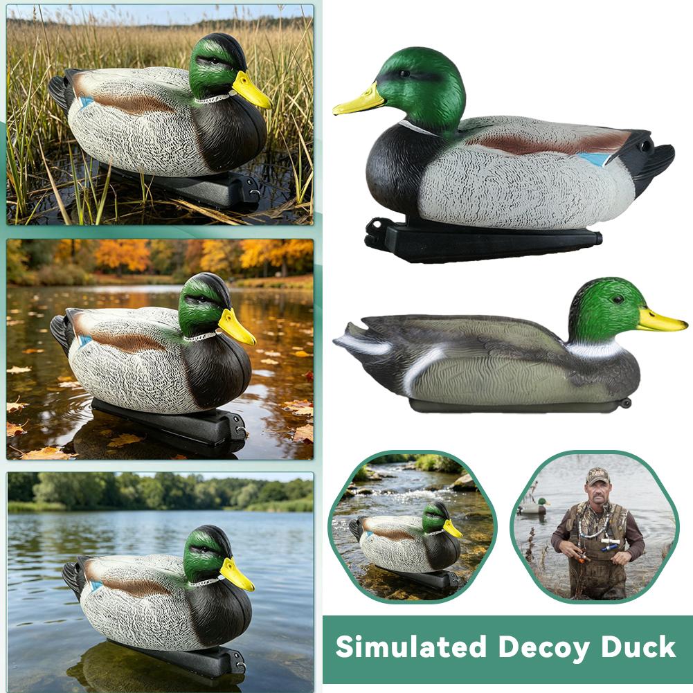 Floating Duck Decoy 3D Realist - Decoy Duck Plastic recension och pris